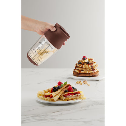 Pancake Batter Shaker - Brown