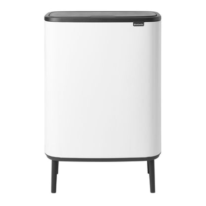 Bo Touch Bin Hi 60 litre - White