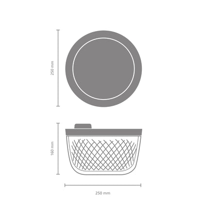 Tasty+ Salad Spinner - Jade Green