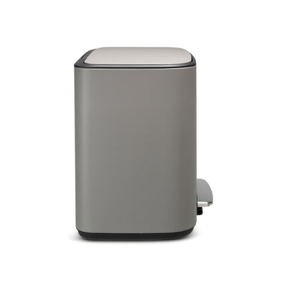 Bo Pedal Bin 3 x 11 litre - Mineral Concrete Grey