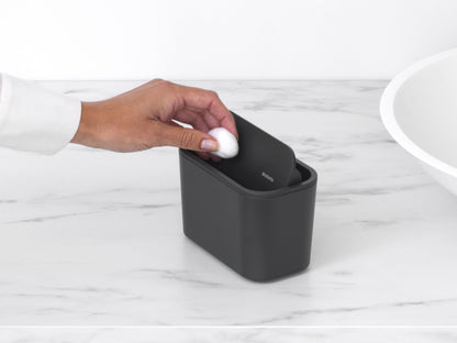 MindSet Bathroom Waste Caddy - Dark Grey