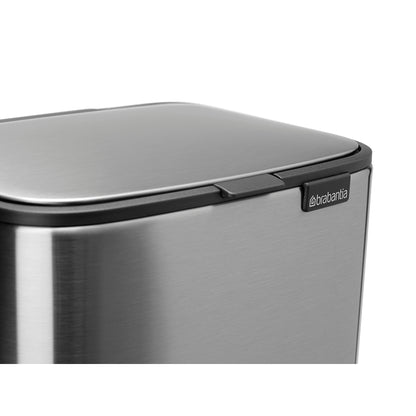 Bo Pedal Bin 4 Litre - Matt Steel Fingerprint Proof
