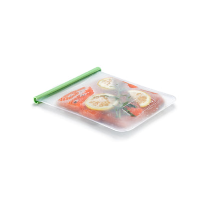 Set of 3 Flat Reusable Bags - Green