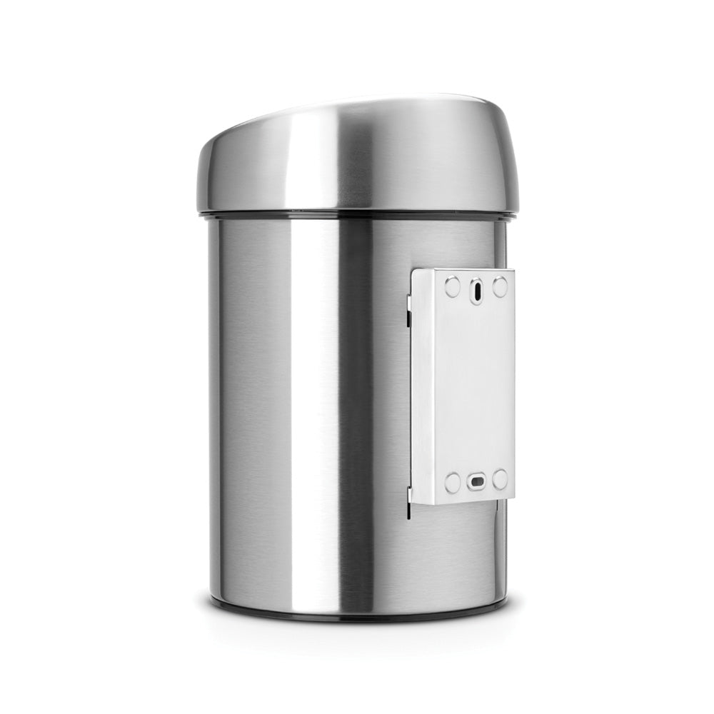Touch Bin 3 litre - Matt Steel Fingerprint Proof