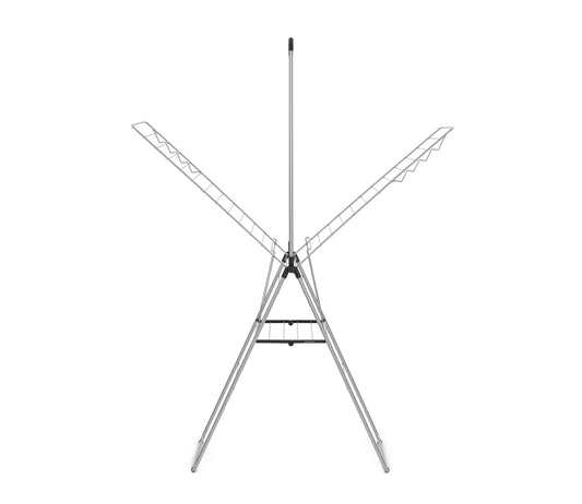 Hangon Drying Rack 25 metres + Rod Metallic Grey