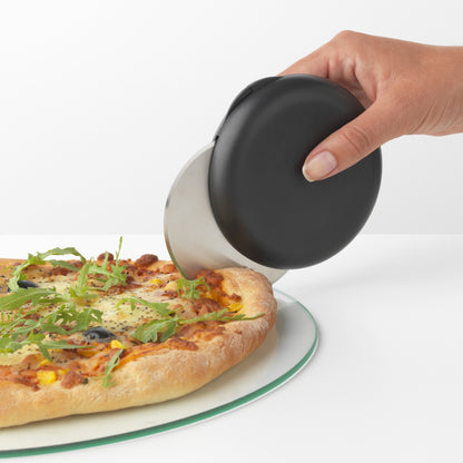 Tasty+ Pizza Cutter plus Blade Guard - Dark Grey