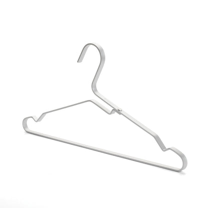 Aluminium Clothes Hanger, Set of 4 - Silver