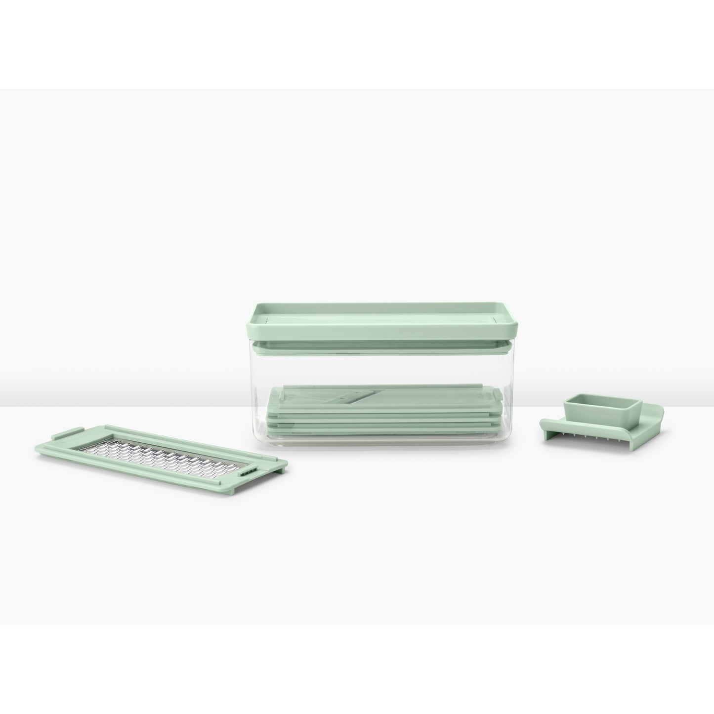 Tasty+ Slicer and Grater Set -Jade Green