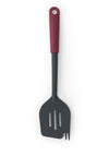 Tasty+ Spatula plus Fork - Aubergine Red