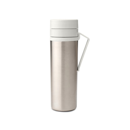 Make & Take Insulated Flask, 500ml - Light Grey