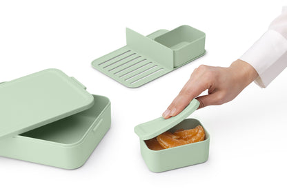 Make & Take Lunch Box Bento, Large - Jade Green