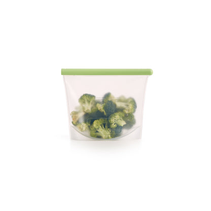 Reusable Silicone Bag, 1 L - Green