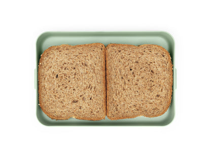 Make & Take Lunch Box, Flat - Jade Green