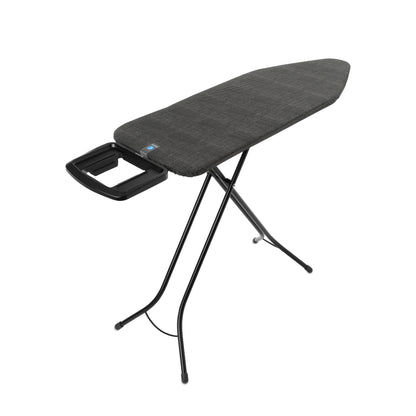 Ironing Board C, 124x45 cm, Solid Steam Iron Rest - Denim Black