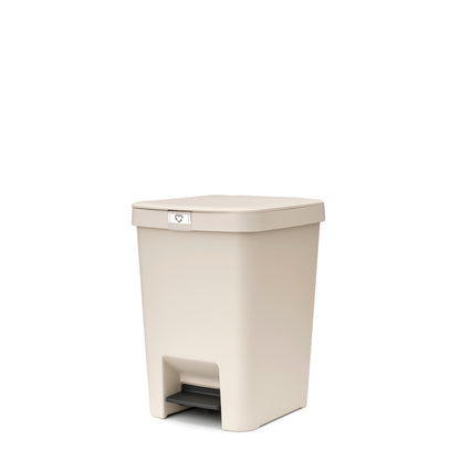 StepUp Pedal Bin 25 litre - Soft Beige
