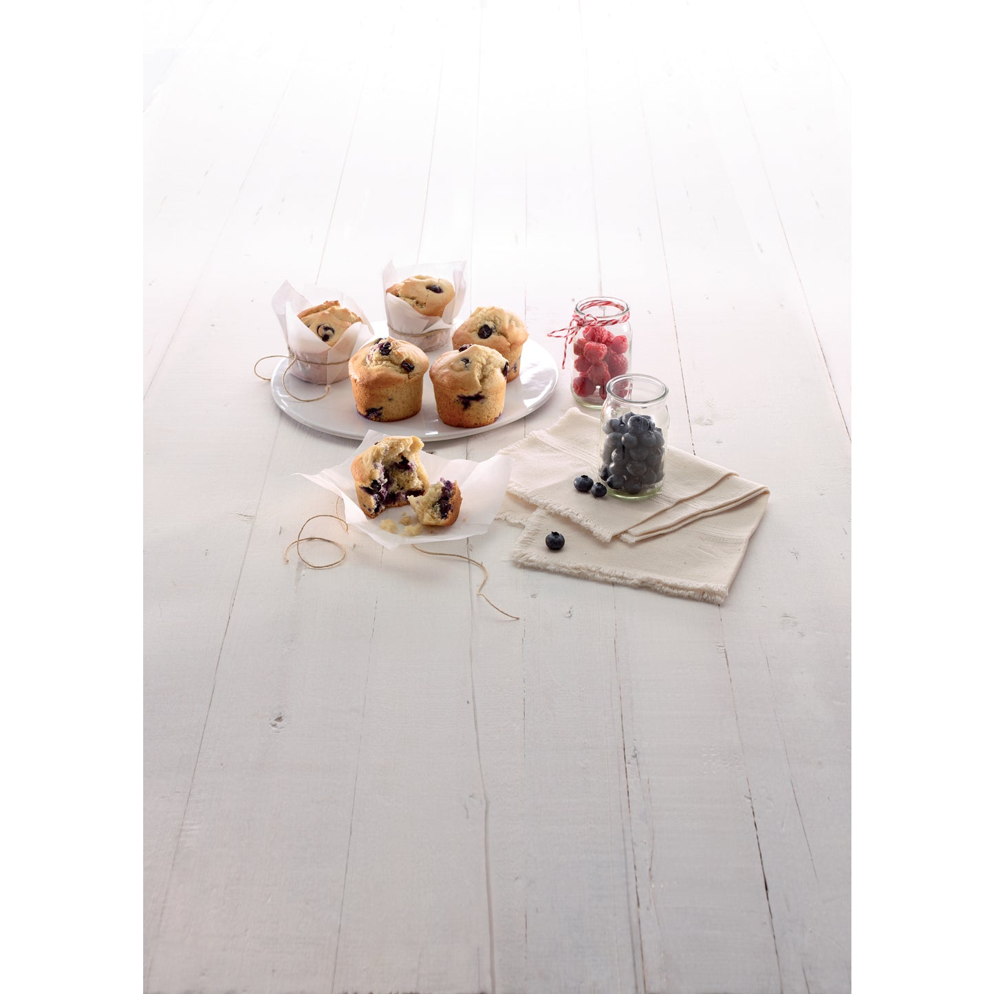 Muffins Mould - 6 cav - Black