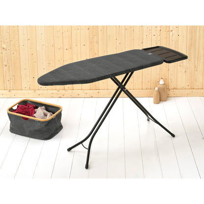 Ironing Board C 124x45 cm Solid Steam Unit Holder - Denim Black