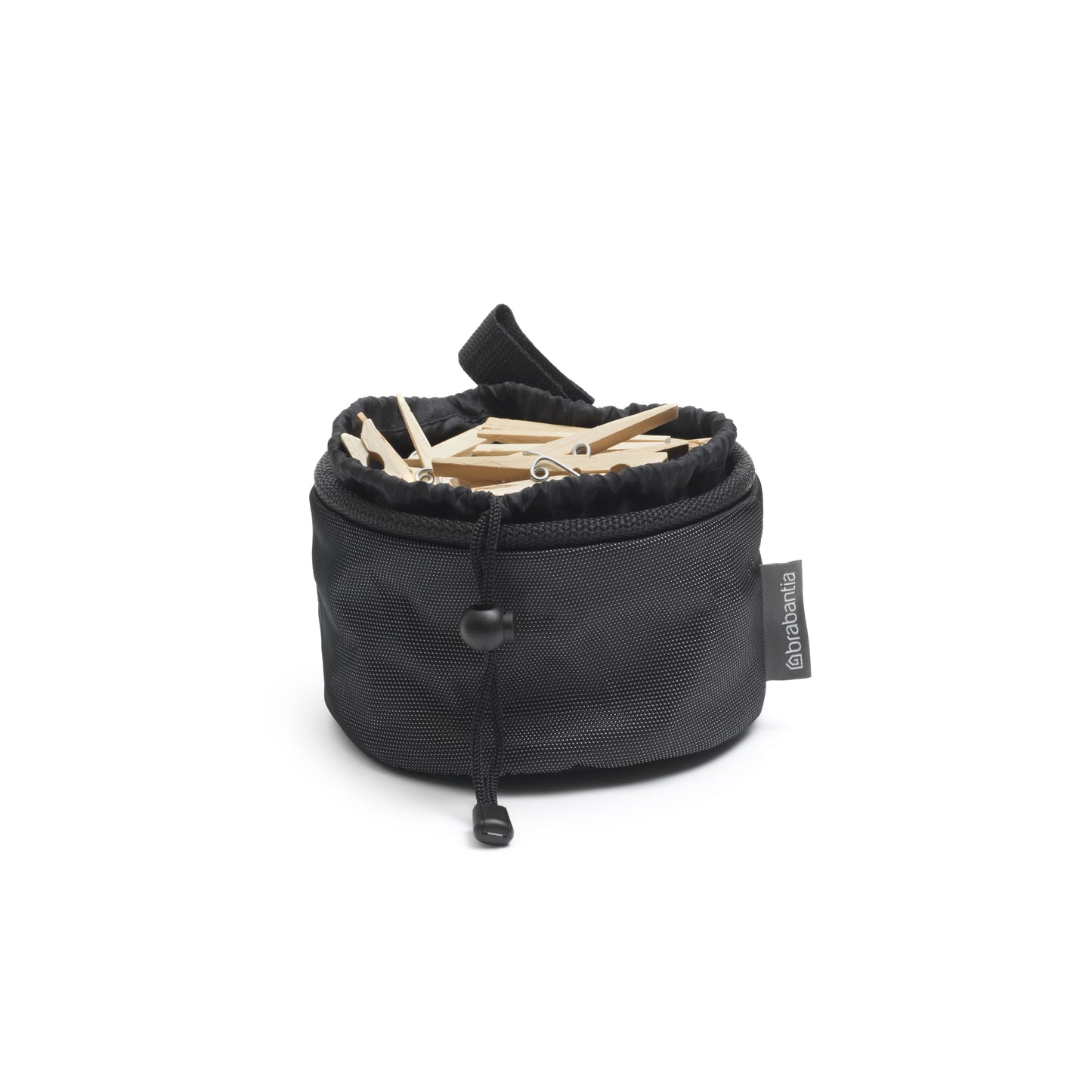 Clothes Peg Bag Compact - Black