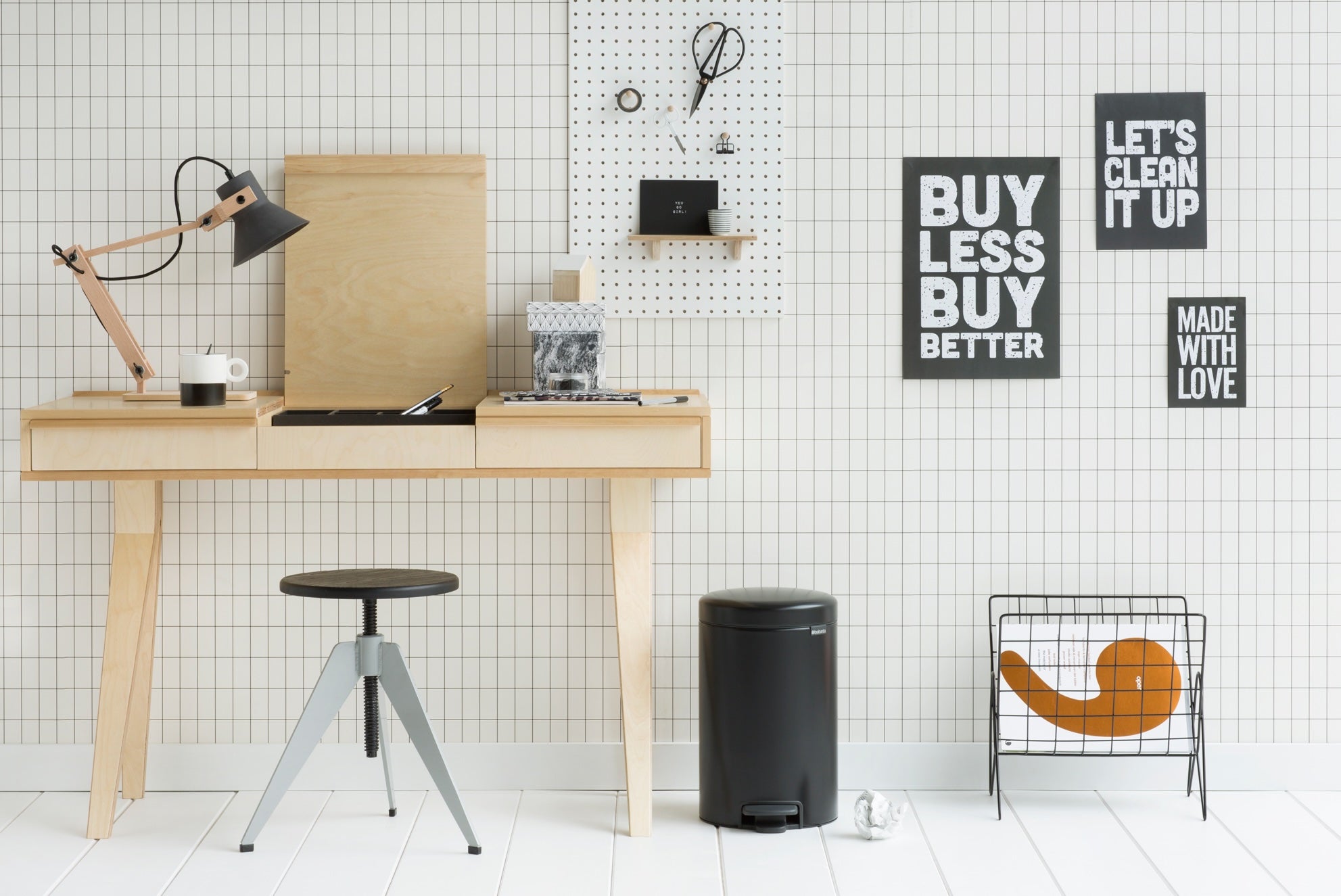 Pedal Bin NewIcon 12 Litre - Matt Black – Brabantia South Africa