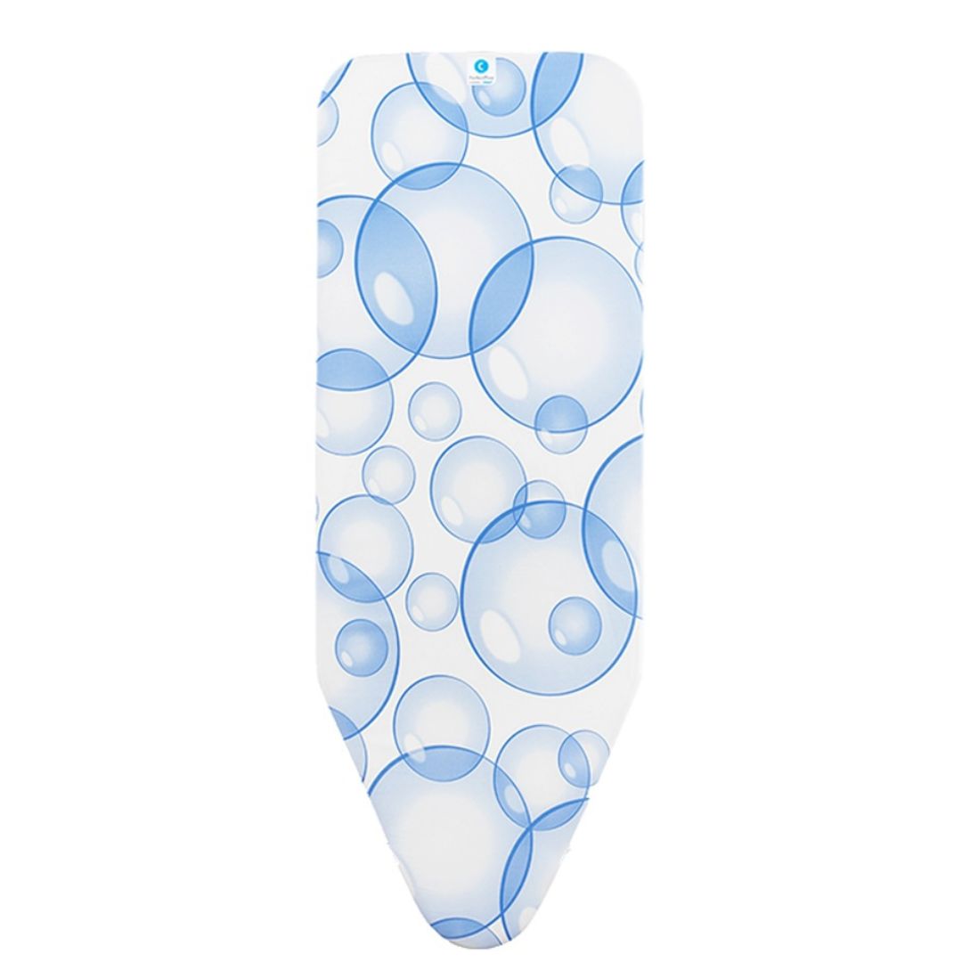 Ironing Board Cover (C) 124x45cm, Complete Set PerfectFlow - Bubbles