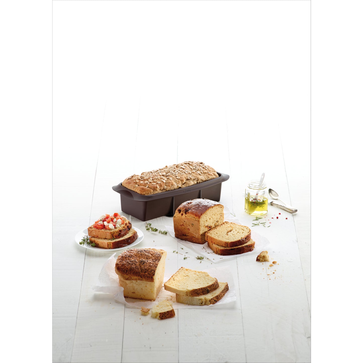 Sandwich Bread Mould - 25cm - Brown
