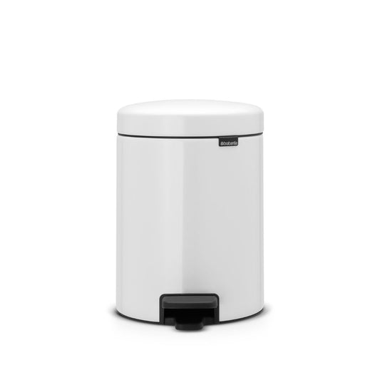 Pedal Bin NewIcon 5 Litre - White