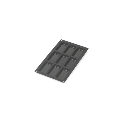 Silicone Financier Mould, 9 Hole