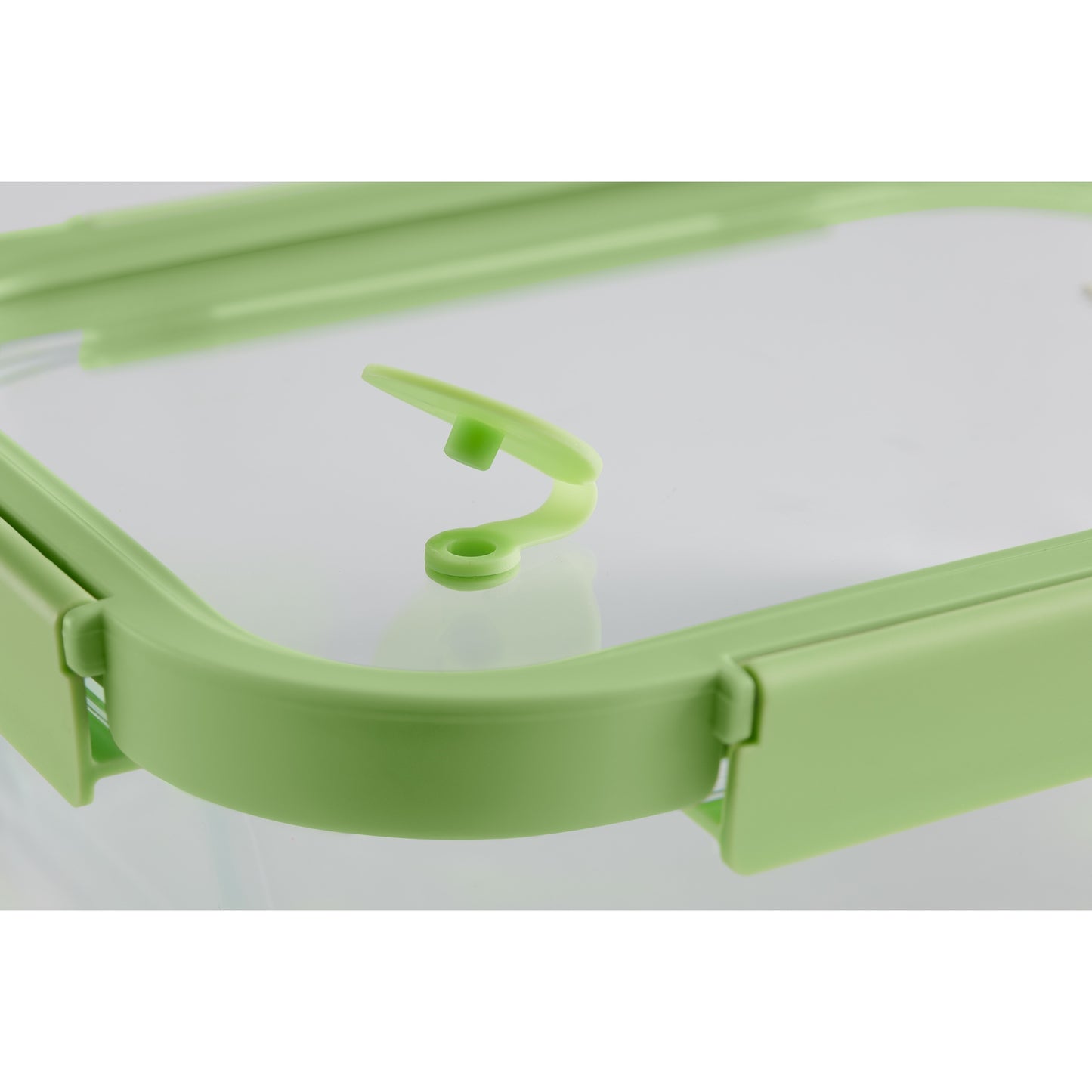 Glass leakproof Container Rect. 370ml