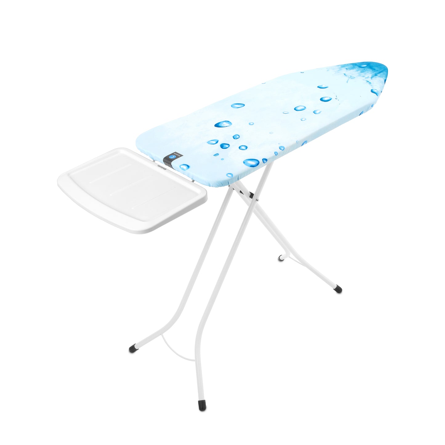 Ironing Board C, 124x45 cm, Solid Steam Unit Holder - Ice Water