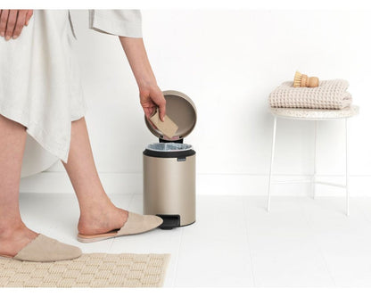 Pedal Bin NewIcon 3 Litre - Metallic Gold