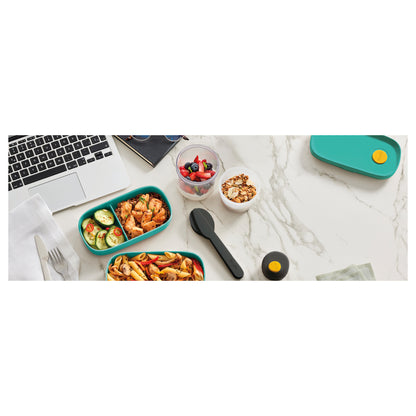 Single LunchBox To Go, 0.5L - Turquoise