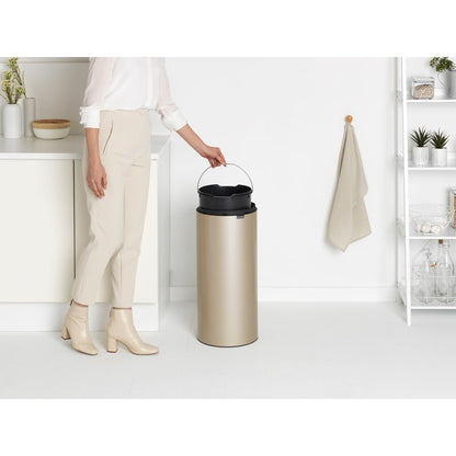 Touch Bin New 30 litre - Metallic Gold