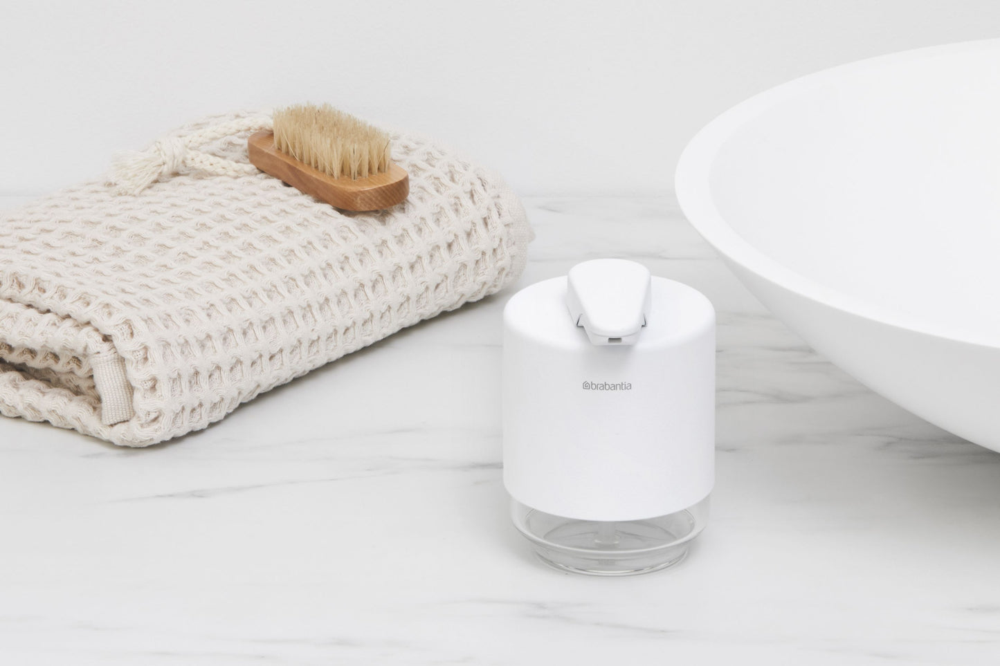 MindSet Soap Dispenser 200ml - Mineral Fresh White