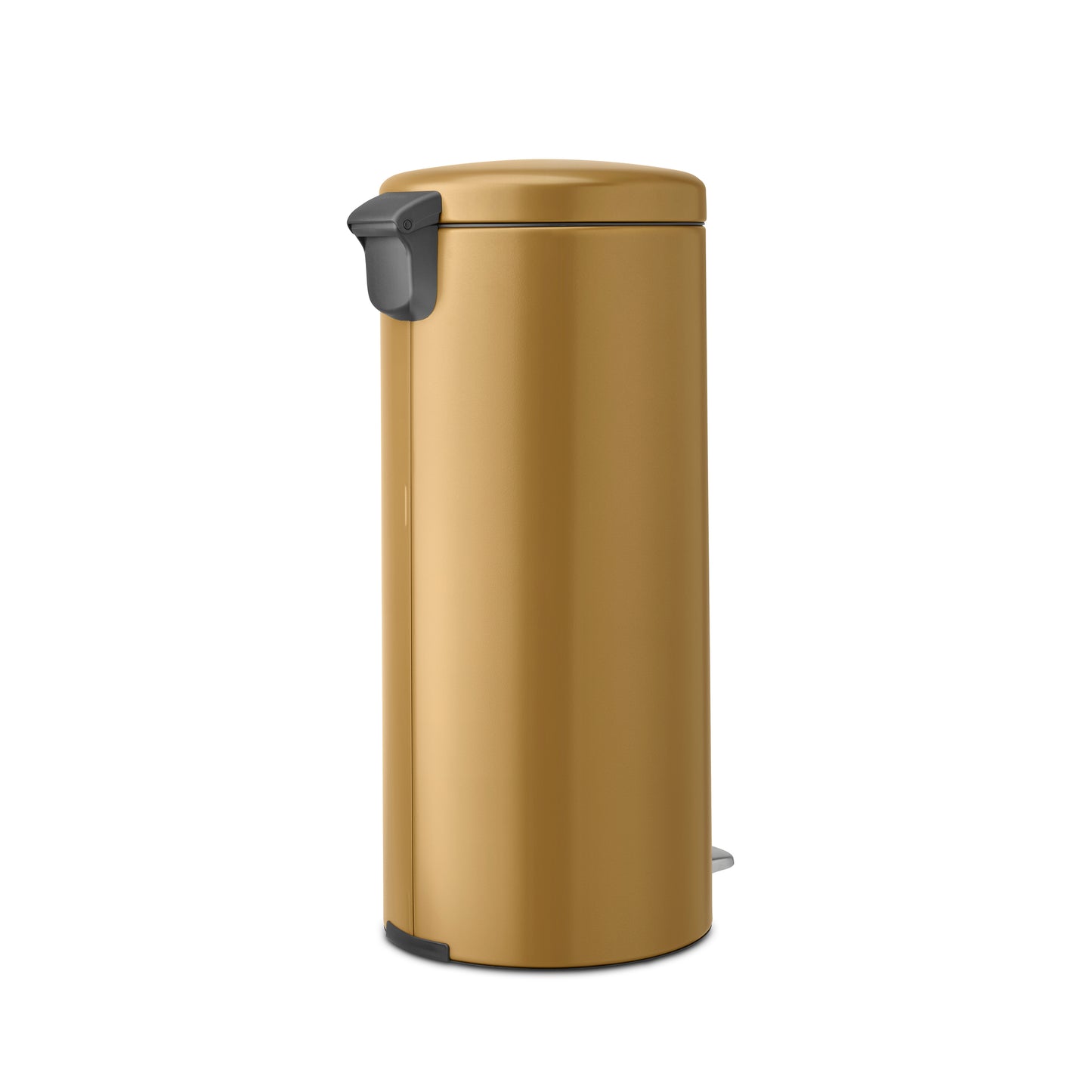 NewIcon Pedal Bin, 30 litre, Soft Closing, Plastic Inner Bucket - Warm Gold