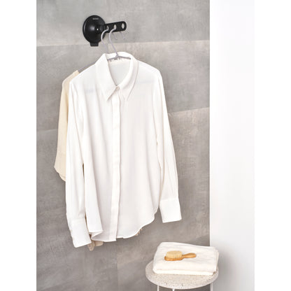 Clothes hook with Suction Cup - Black