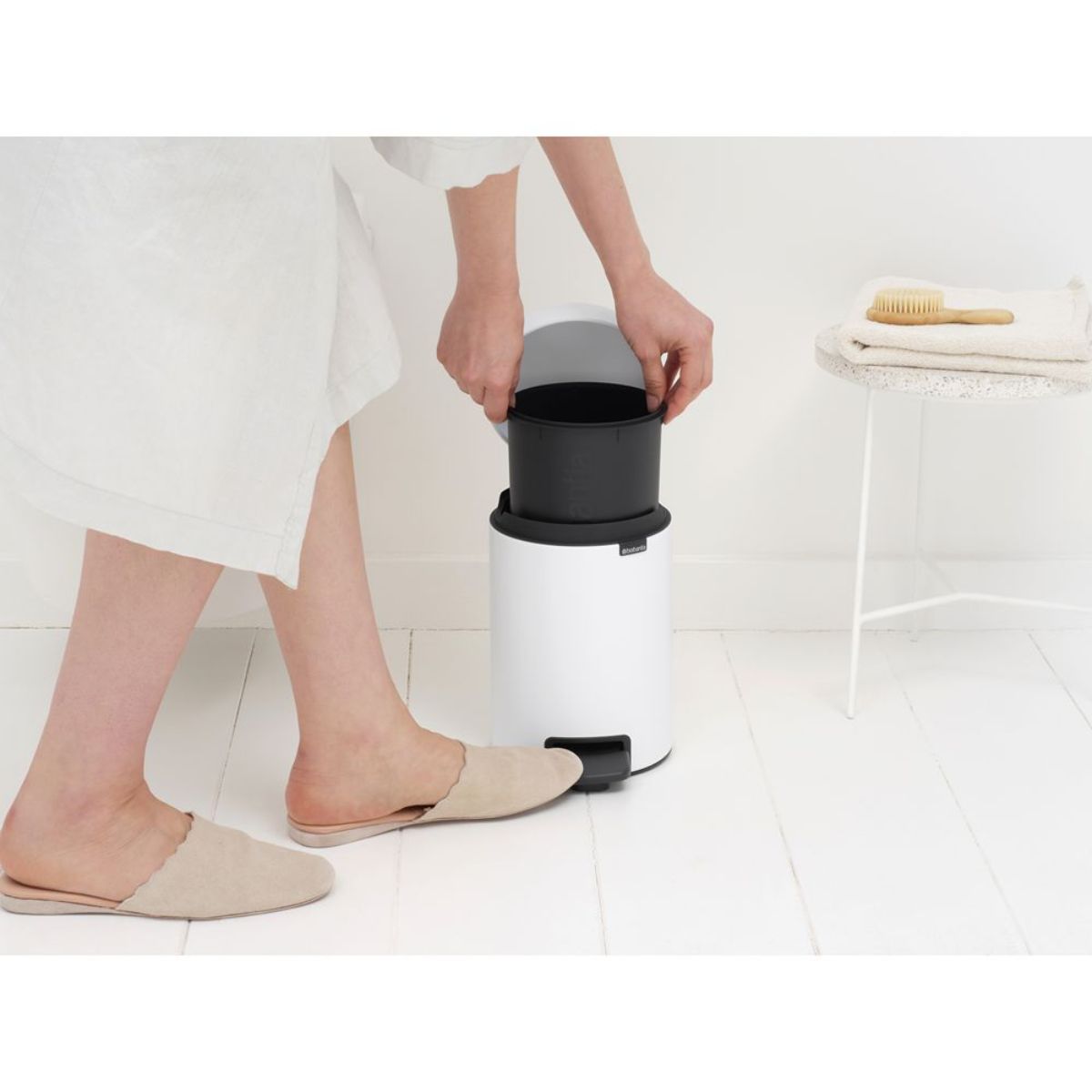 Pedal Bin NewIcon 3 Litre - White