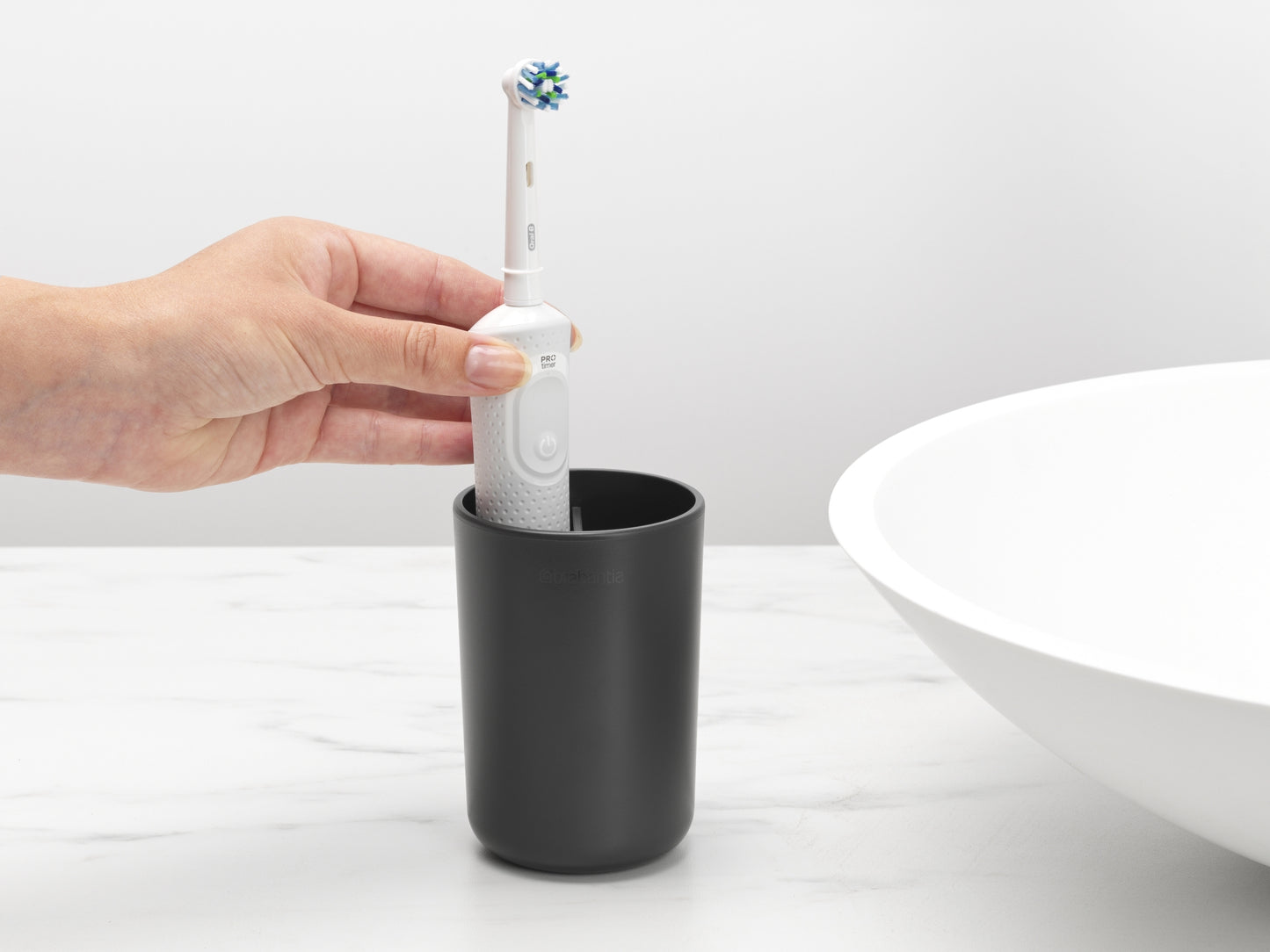 Toothbrush Holder - Dark Grey