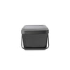 Sort & Go Stackable Waste Bin 20 litre - Dark Grey