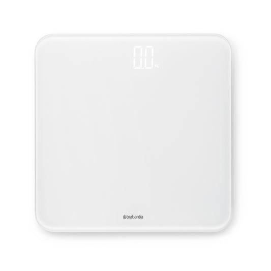 Digital Bathroom Scale - White