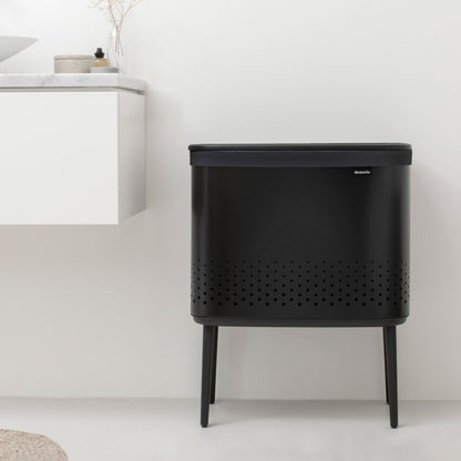 Bo Laundry Bin 60 litre - Matt Black
