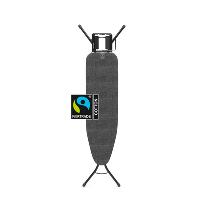 Ironing Board 110x30cm (A) Steam Iron Rest - Denim Black