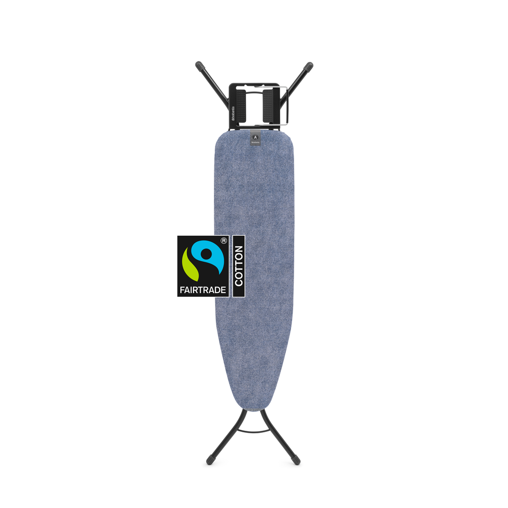Ironing Board 110x30cm (A) Steam Iron Rest - Denim Blue