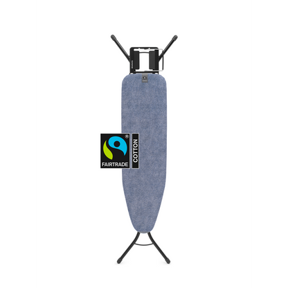 Ironing Board 110x30cm (A) Steam Iron Rest - Denim Blue