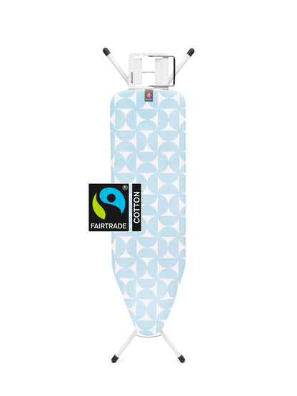 Ironing Board 124x38cm (B) Steam Iron Rest- FreshBreeze