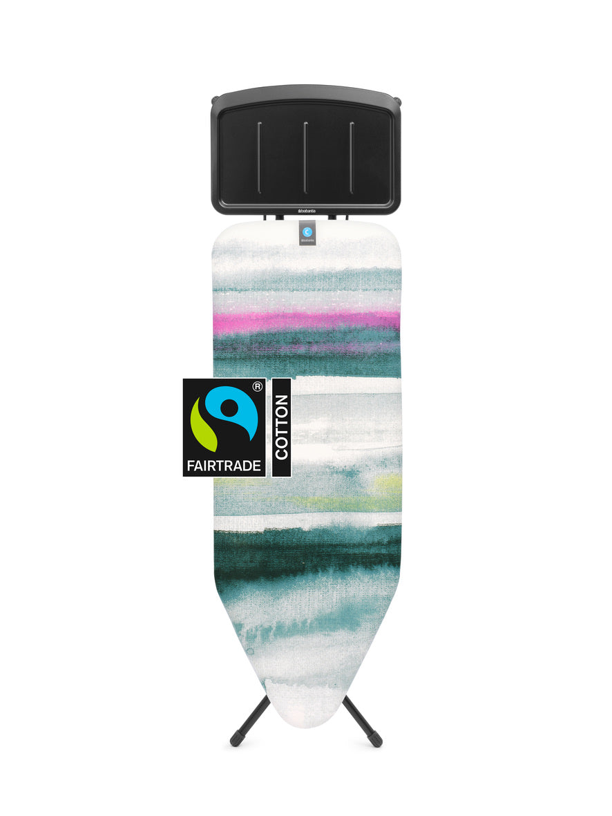 Ironing Board 124x45cm (C) Solid Steam Unit Holder - Morning Breeze