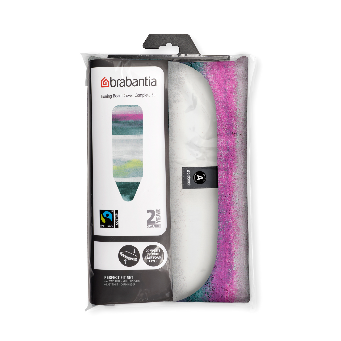 Ironing Board Cover (A) 110x30cm, Complete Set - Morning Breeze