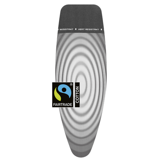 Ironing Board Cover (D) 135x45cm, Top Layer Heat Resistant Parking Zone - Titan Oval