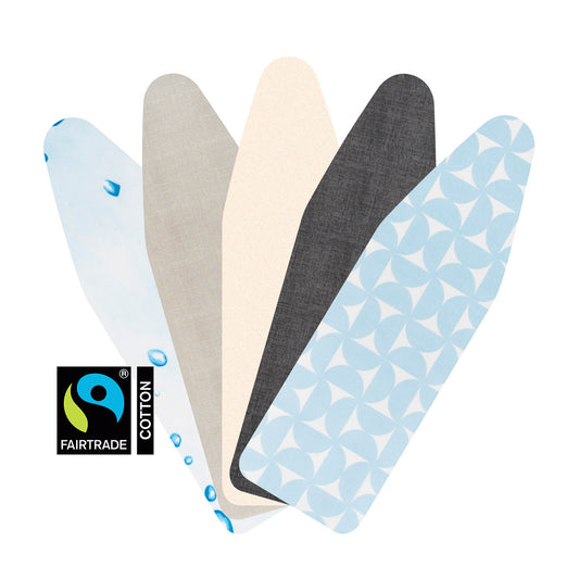 Ironing Board Cover (E) 135x49cm, Top Layer - Mixed Neutral