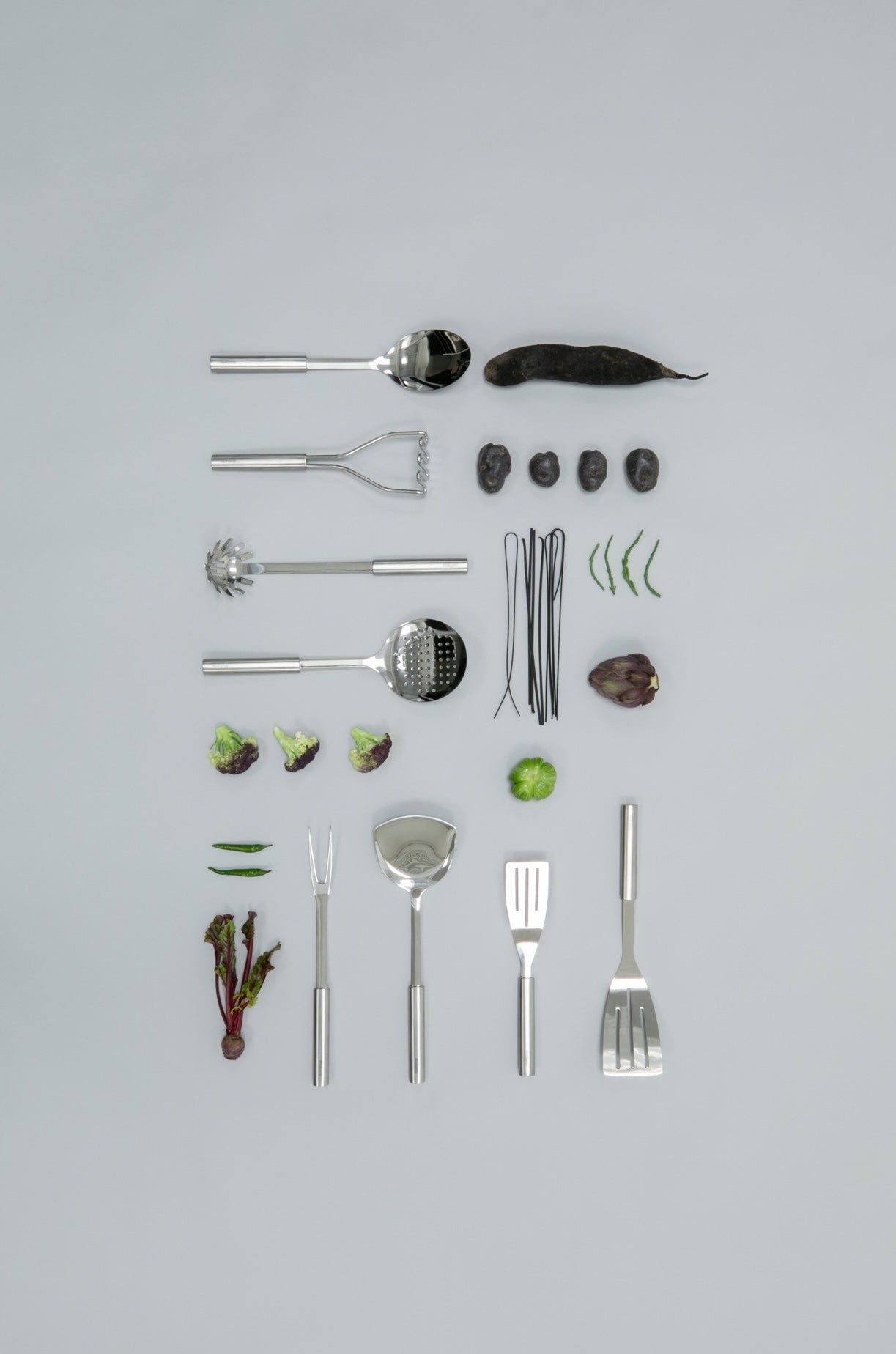 Profile kitchen utensils