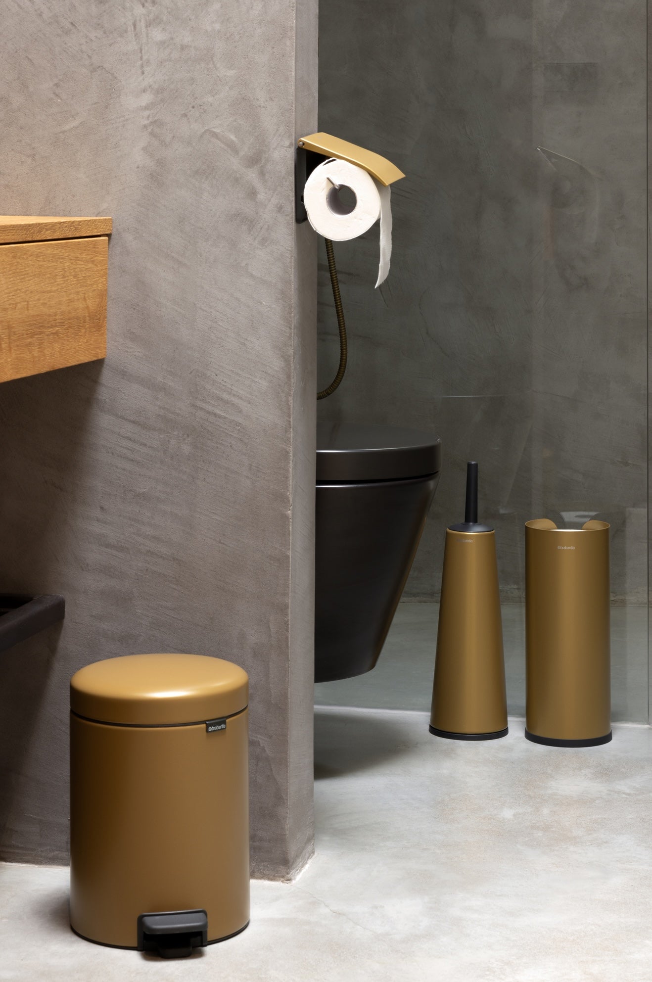 Toilet roll holder